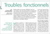 Troubles fonctionnels